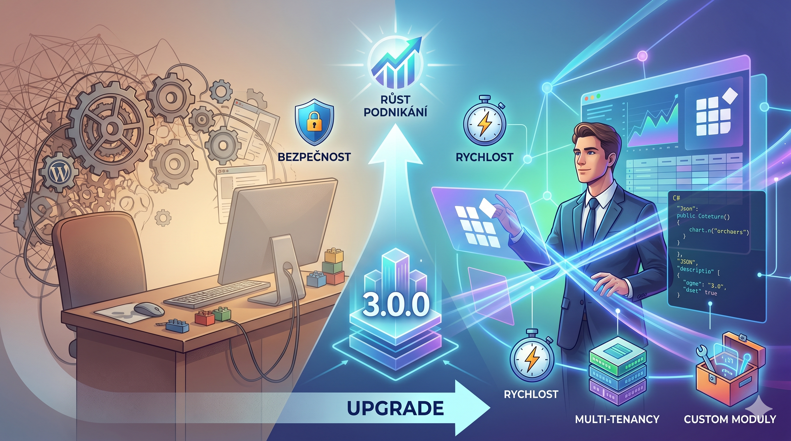 Orchard Core 3.0.0: Revoluce ve firemních webech